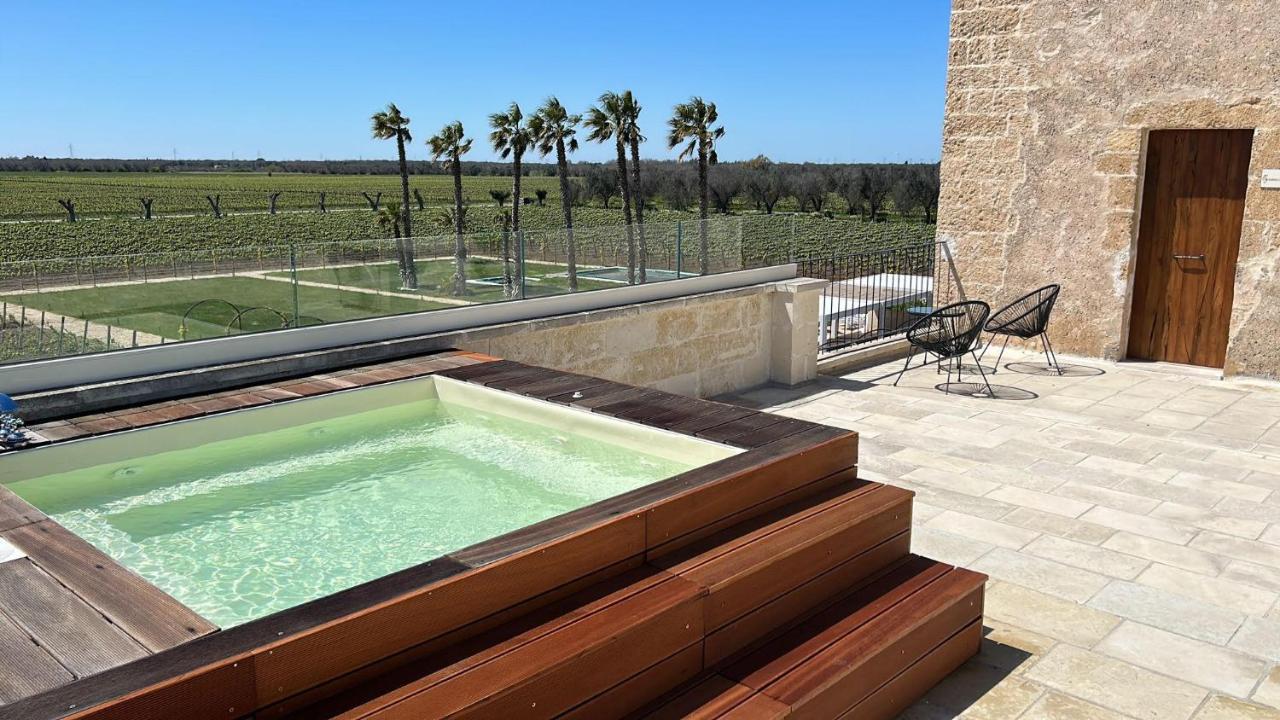 Masseria Torleanzi Wine Relais San Pietro Vernotico Exterior photo